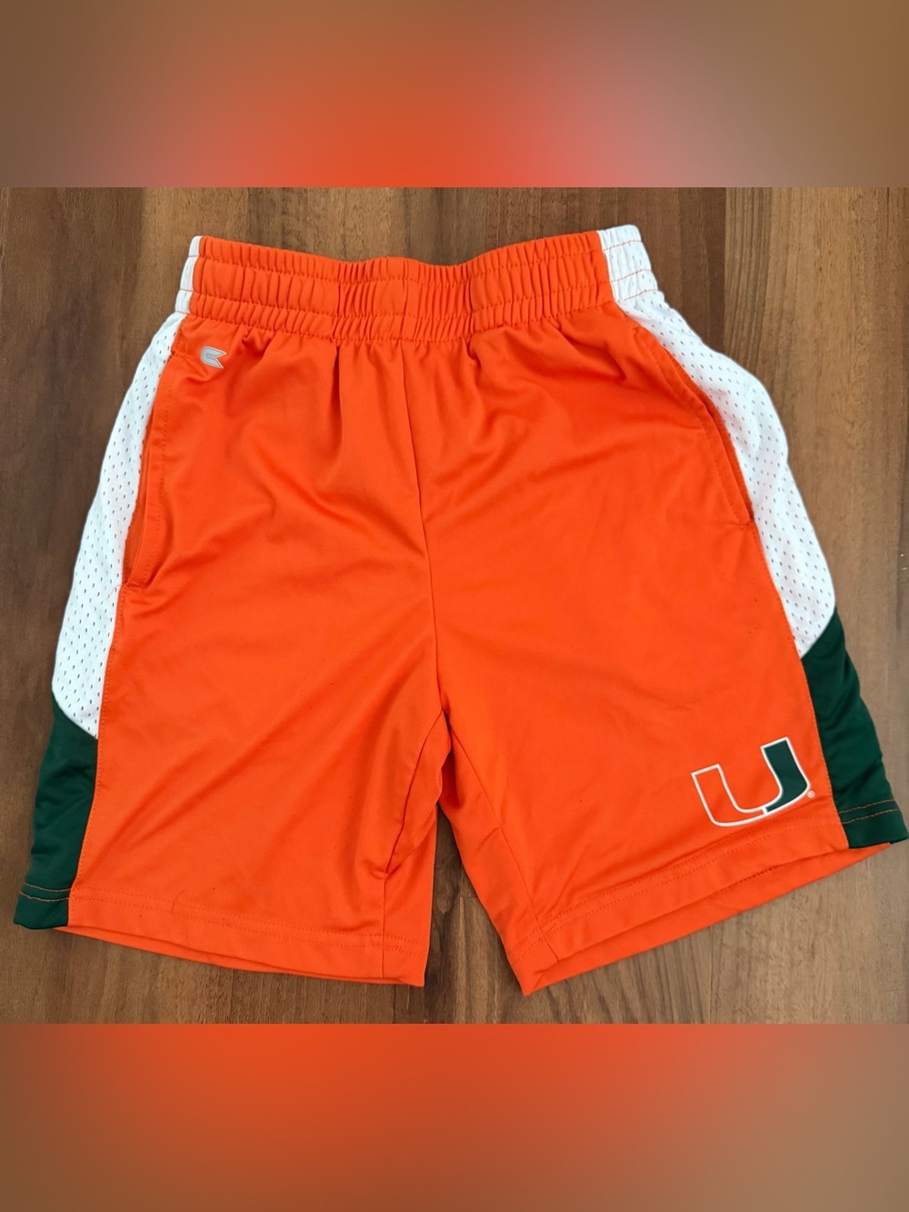 Colosseum Boys Miami Hurricanes Shorts, 12-14